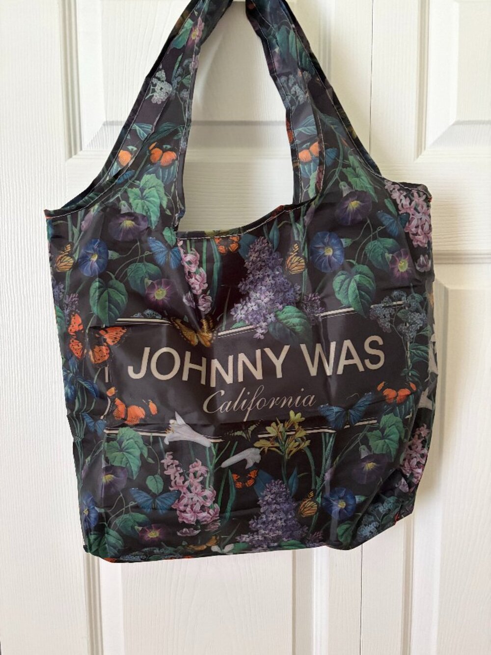 Johnny Was reusable shopping tote bag
